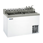 Master-Bilt FLR-80 Ice Cream Dipping Cabinet With Flavorail Display Capacity Of (6) 3 Gallon Cans