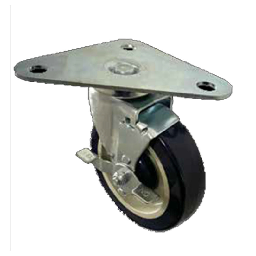 Sapphire Manufacturing SM-CS261 Triangular Plate Caster 5" Polyurethane Wheel