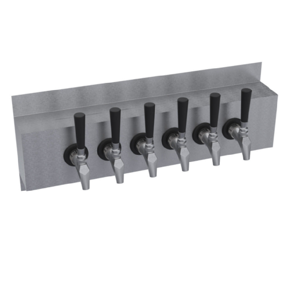 Krowne KWM-6S Krowne Wall Mount Tower Six Faucets Drip Tray