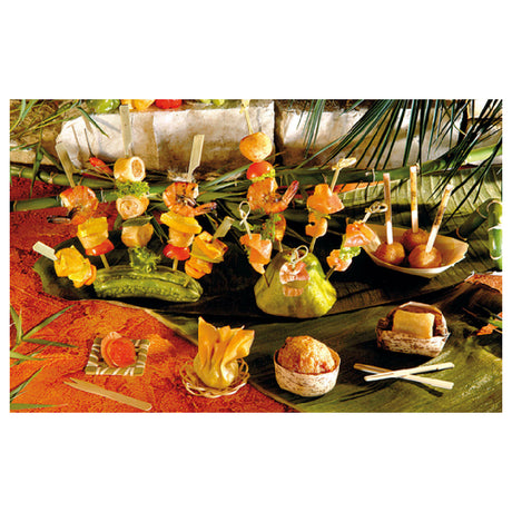 PacknWood 209BBBCL120 - Noshi Skewer, 4.7", Looped