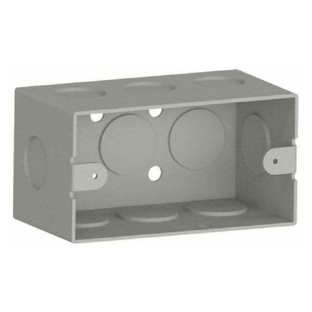 John Boos EBOX24-RSR Single Gang Junction Box (empty) Steel Welded In Riser Of Modular Base Work Tables