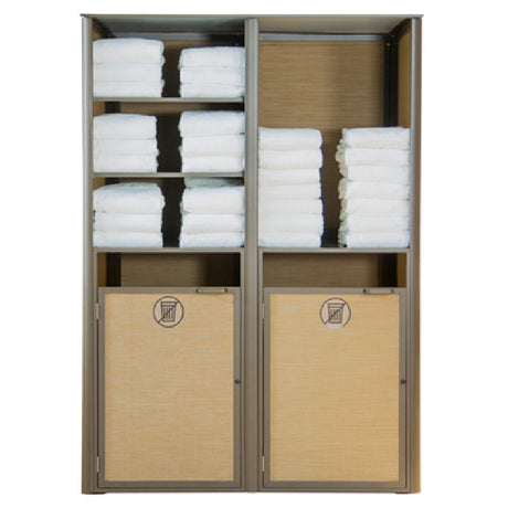 Grosfillex UT173599 Sunset Towel Valet Double Unit 48"W X 25"D X 70"H