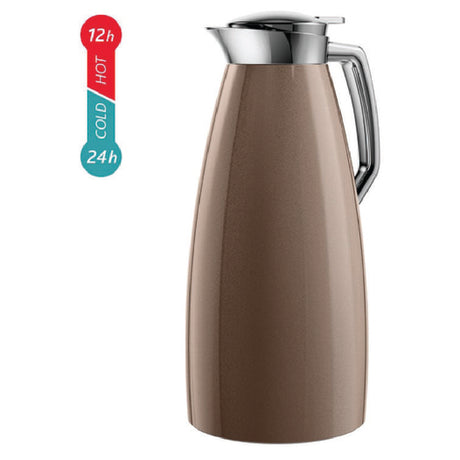 Bauscher Hepp 58.4517.9119 - Beverage Server, 1 Liter (33.8 Oz.), 6-1/4" X 5-3/8" X 10-1/4"H