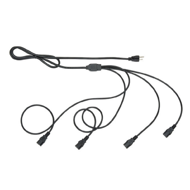 American Metalcraft BBC41 Buffetboost 1 To 4 Outlet Power Cord 100" L