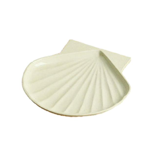 Bon Chef 5045GINGER Shell Dish 11" Aluminum With Ceramic-look Coating