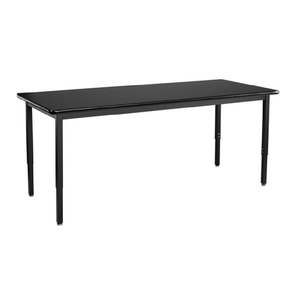 National Public Seating HDTX-2460 NPS® Heavy Duty Steel Table 24" X 60" 16-gauge Channel Frame