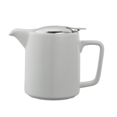 Service Ideas TPCW16WH Service Ideas Washtington Ceramic Teapot 16 Ounce White