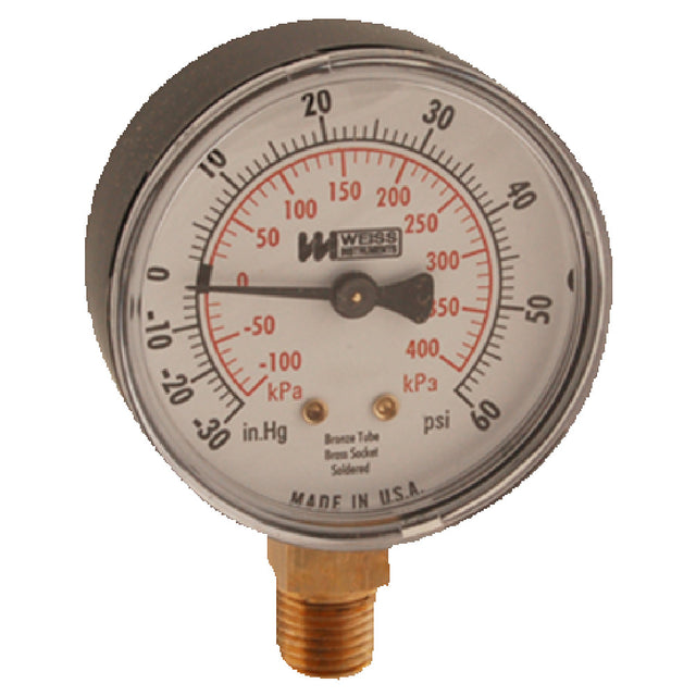 Franklin Machine Products 230-1005 Pressure Gauge 1/4" NPT 60 Psi