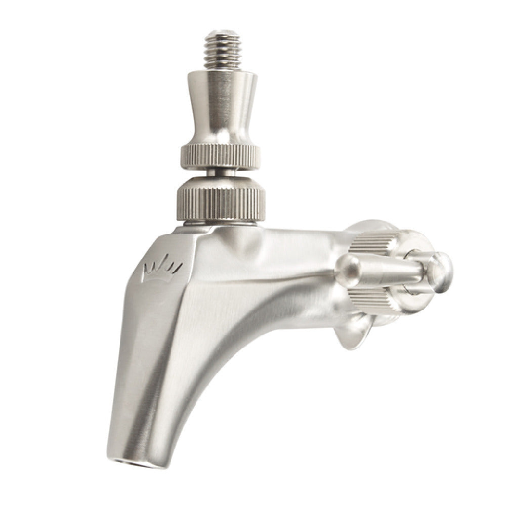 Krowne BC-325F Royal Series Flow Control Beer Faucet Forward Sealing Satin Finish