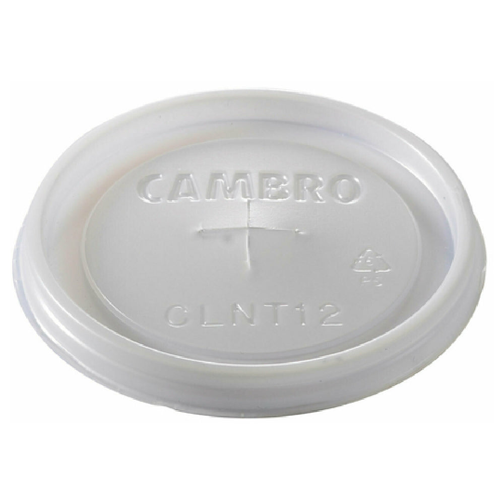 Cambro CLNT12190 Disposable CamLid® Fits Newport Tumbler #NT12 Lido™ LDT12 & Huntington Tumbler #HT120CW