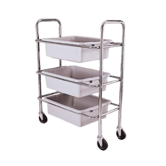 Admiral Craft DCRT Dish Cart 3-tier 28" X 16" X 42" High