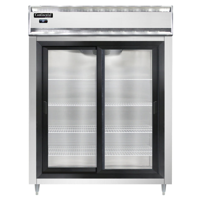 Continental Refrigerator D2RESNSGD Designer Line Wide Refrigerator Reach-in 57"W