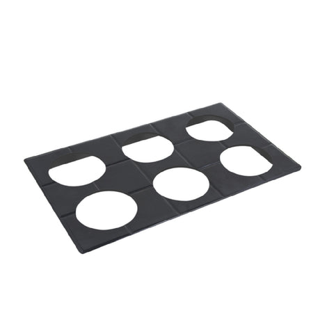 Bon Chef 52030SLATE E Z Fit Custom Cut Tile 12-3/4" X 20-13/16" With 6 Cutouts For #9202