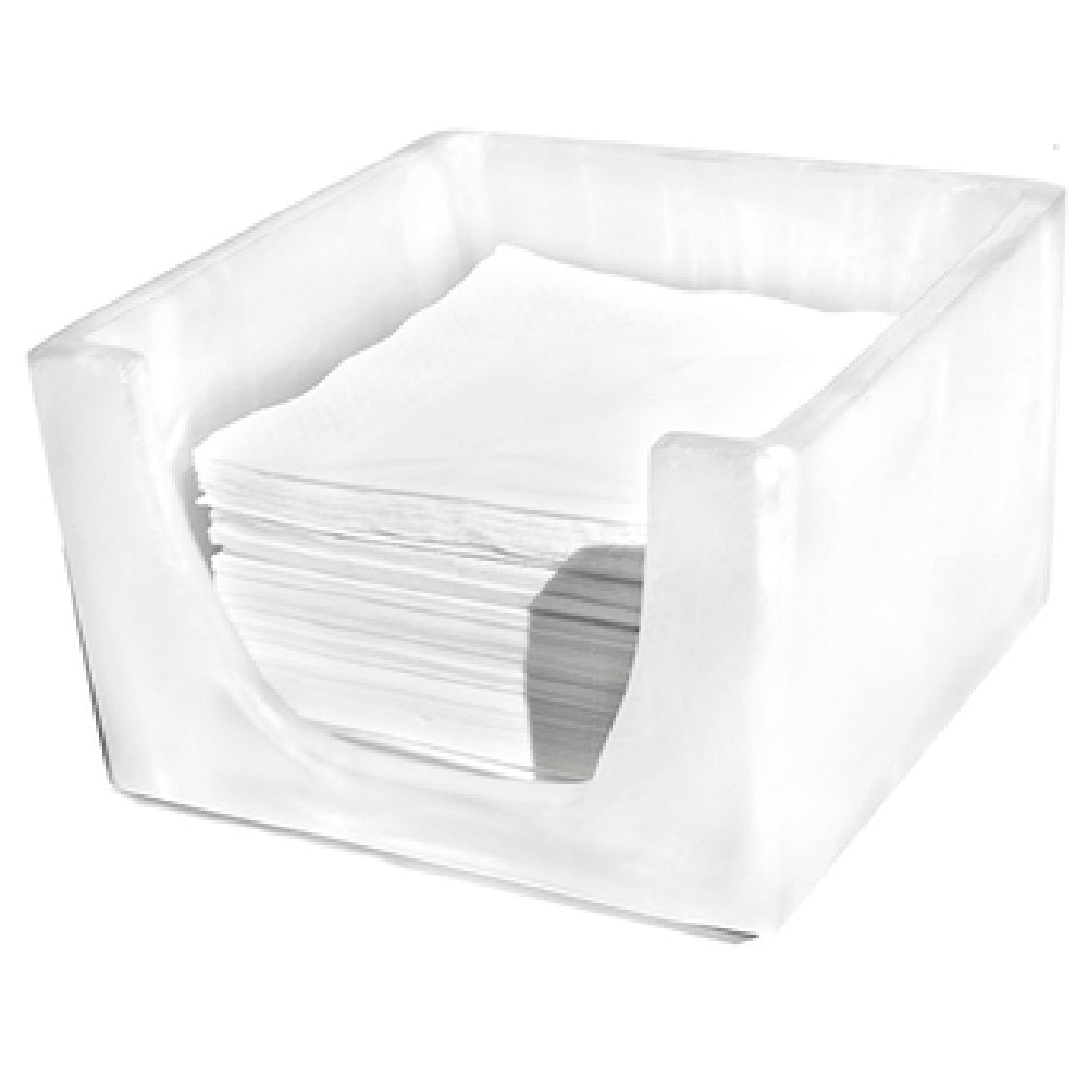 Steelite KMK1010SH Beverage Napkin Holder 6"L X 6"W X 4"H Square