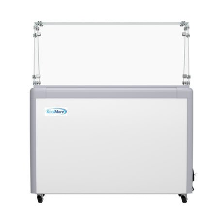 Koolmore KM-GDC-49SD-FG - Gelato Dipping Cabinet Display Freezer, 50"W, 13 Cu. Ft. Capacity