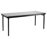 National Public Seating MSFT3696 NPS® Max Seating Folding Table 36" X 96" 16-gauge C-channel Frame