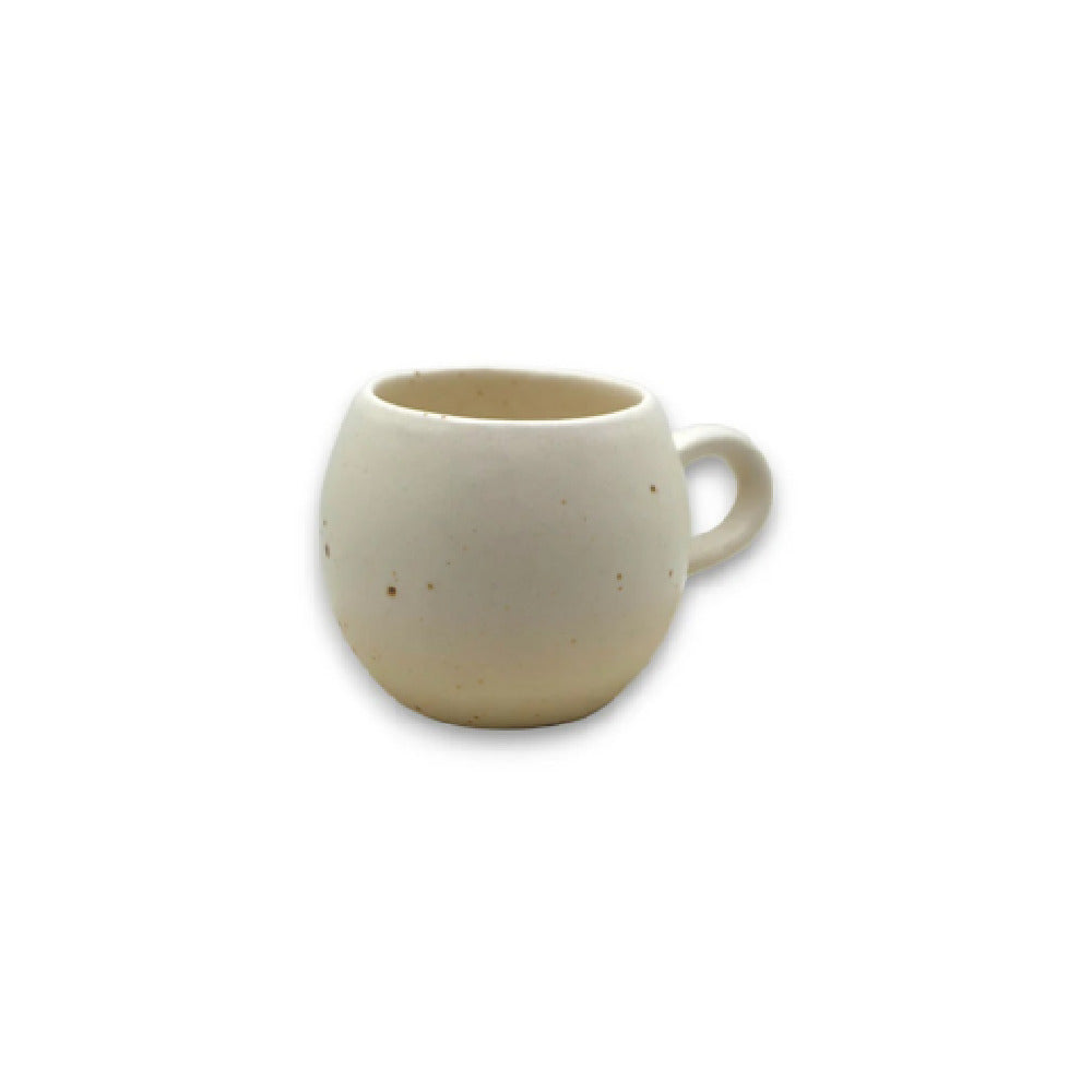 By The Earth Living CM085 Oval Mug 10 Oz. Speckled