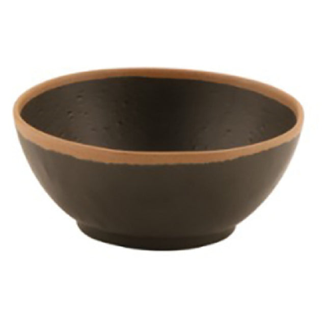 GET Enterprises B-302-BR Pottery Market™ Salad Bowl 20 Oz. 6-1/4" Dia. X 2-1/4"H