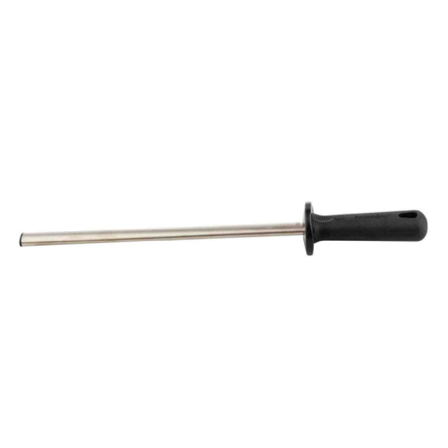 TableCraft Products 13047 - PerfectGrip Knife Sharpening Steel, 2.25"W X 2"D X 17"H