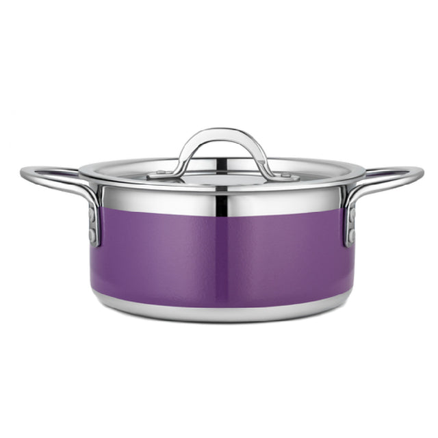 Bon Chef 71300-CF2-P Country French X Pot 2 Qt. 9 Oz. 7-3/4" Dia. X 3-1/2"H