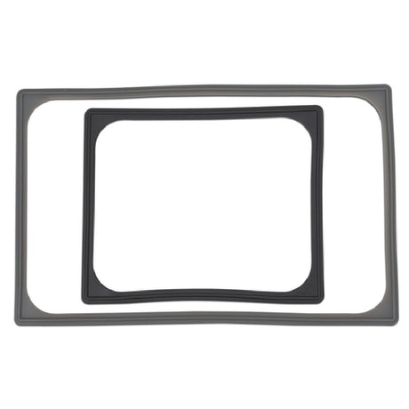 Vollrath N-0006G High-Temp Silicone Pan Band For Sixth Size Steam Table -Gray 6" X 6-1/2" X 5/8"