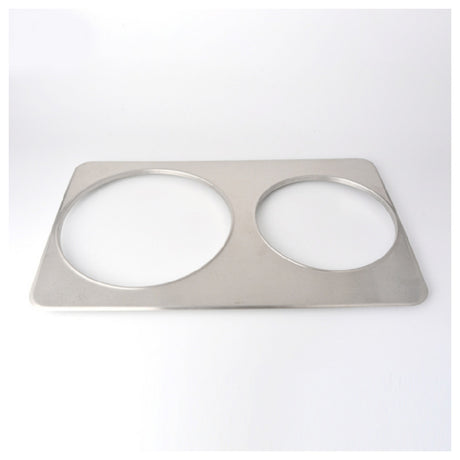 Omcan 46369 (46369) Adapter Plates Inset Hole Size: (1) 8-3/8" Dia. & (1) 10-3/8"dia.