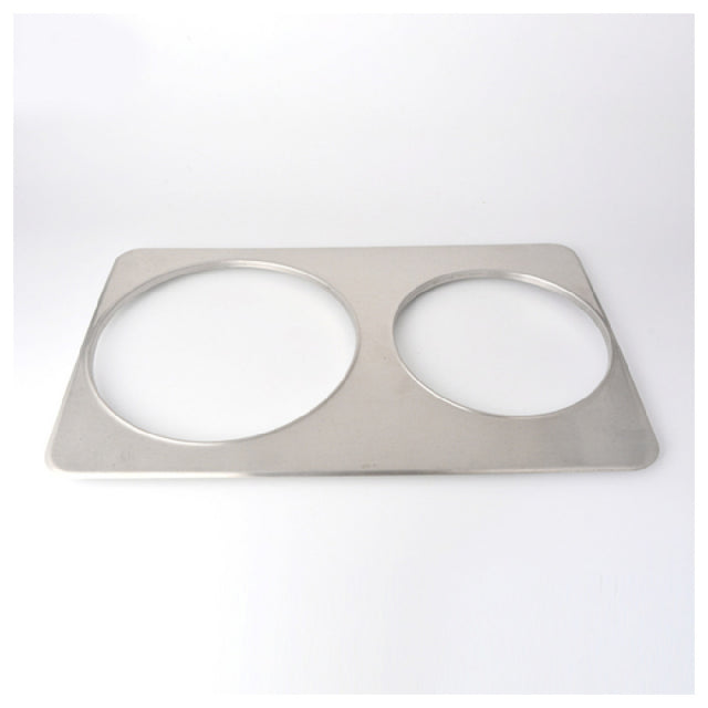 Omcan 46369 (46369) Adapter Plates Inset Hole Size: (1) 8-3/8" Dia. & (1) 10-3/8"dia.