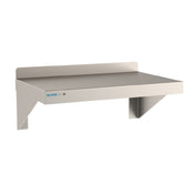 OlympicJWS1524SS Fabricated Wall Shelf 24"W X 15"D (2) Supports