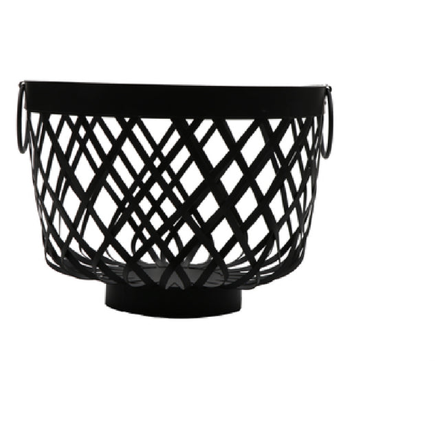 GET Enterprises WB-568-BK Urban Renewal™ Harvest Basket 11-1/2" Dia. X 8-3/4"H Round