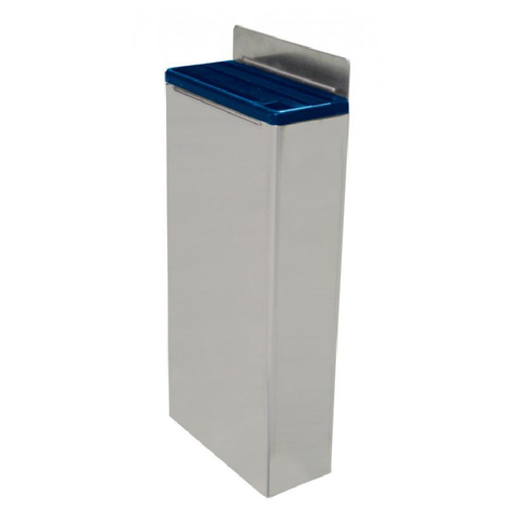 Omcan 12914 (12914) Knife Rack Holds (3) Knives & (1) Sharpening Steel Blue Plastic Insert