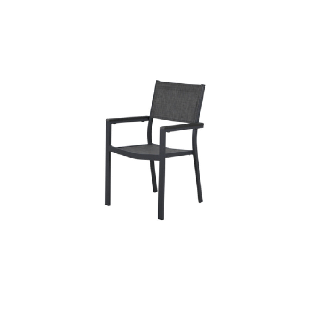 Plantation Prestige Commercial Furniture 8771120-0455 Durango Dining Arm Chair Stackable Designed For Outdoor/indoor Use
