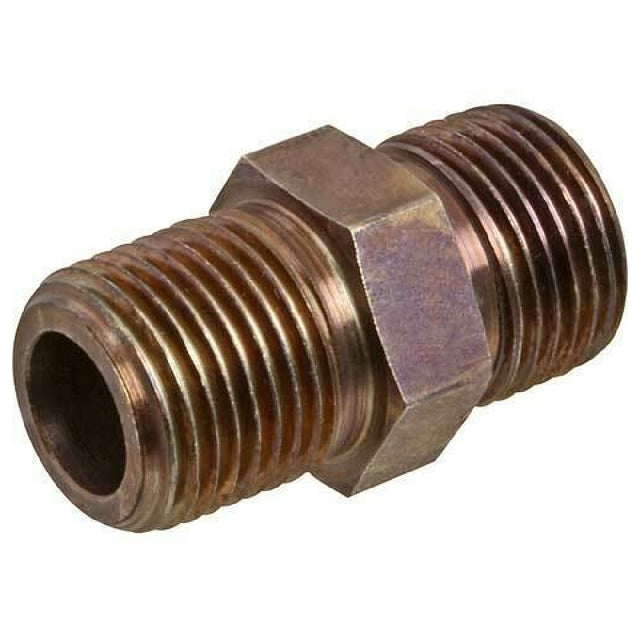 Franklin Machine Products 227-1153 Male Fitting 1/2" NPT X 1/2" Compression Straight