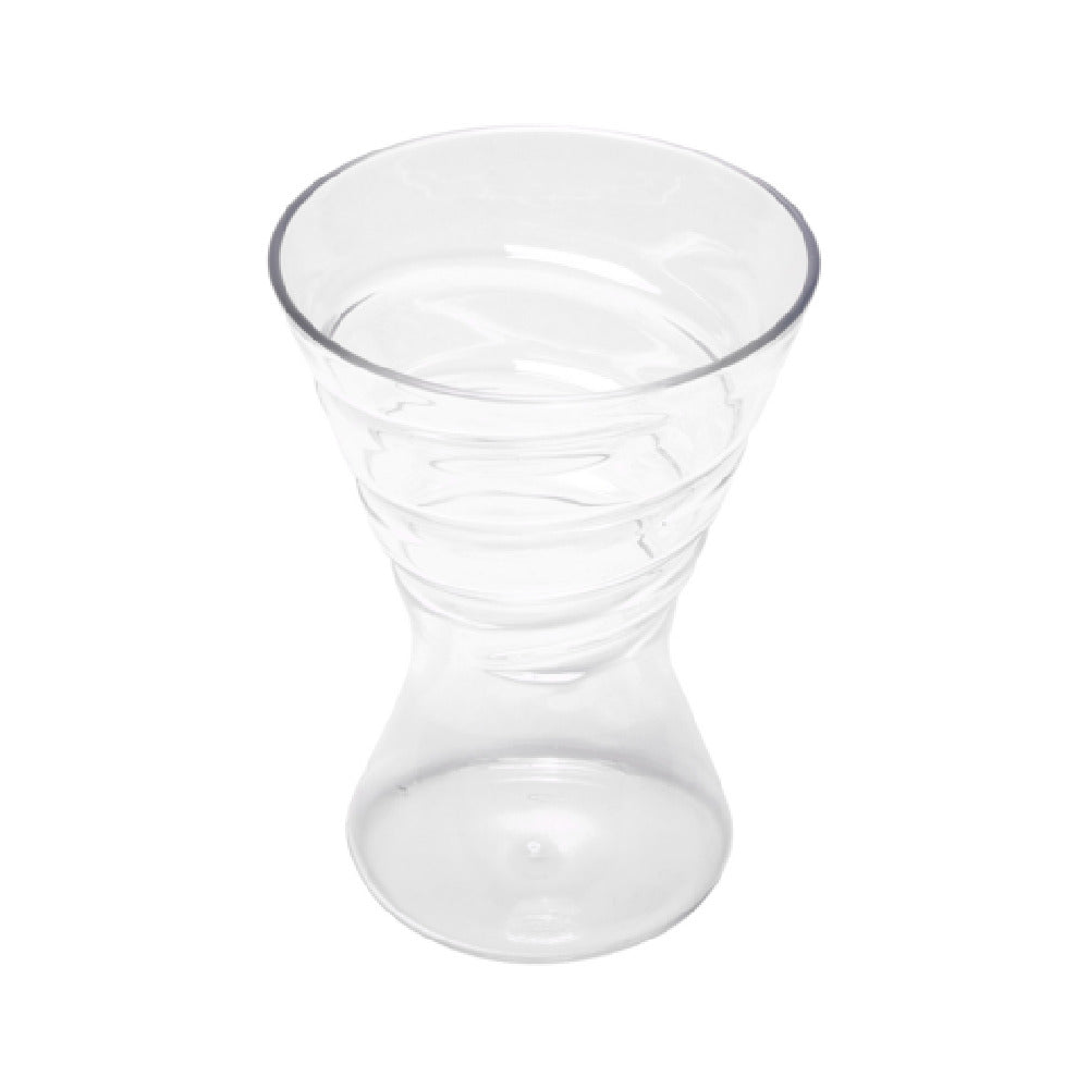 GET HND-1-CL - Dessert Time™ Spiral Glass, 10 Oz., Tritan