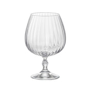 Steelite 49202Q954 Cognac Glass 21-2/3 Oz. (H 6-5/8" M 4" T 4-1/8" B 2-7/8") Clear