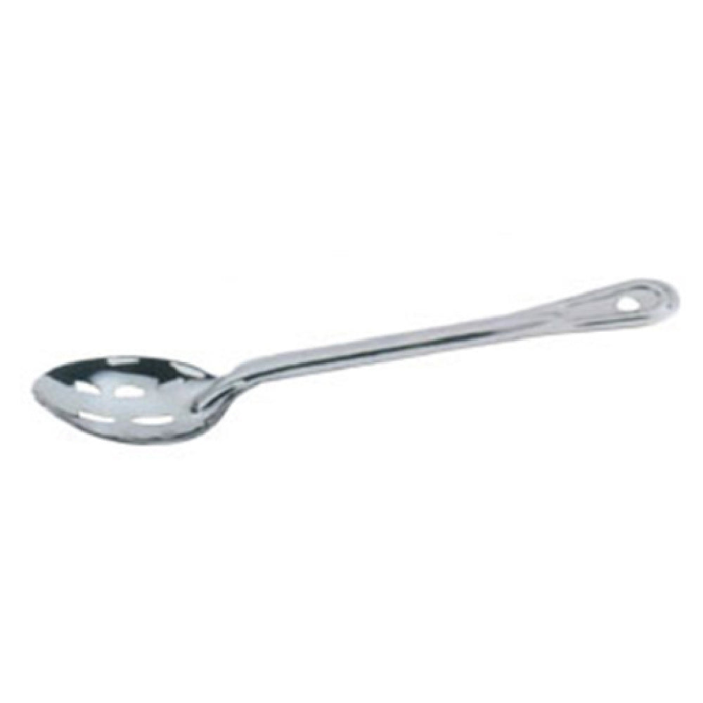 Omcan 80723 21-inch Heavy-Duty Stainless Steel Slotted Basting Spoon