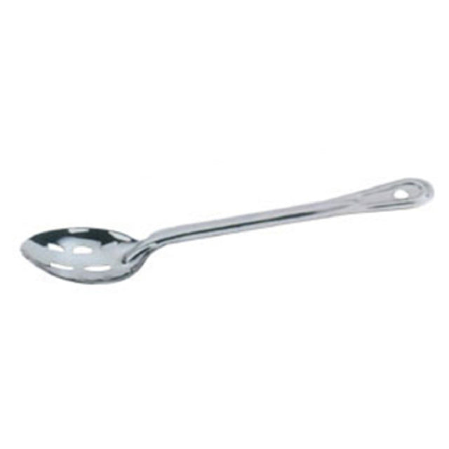 Omcan 80722 18-inch Heavy-Duty Stainless Steel Slotted Basting Spoon