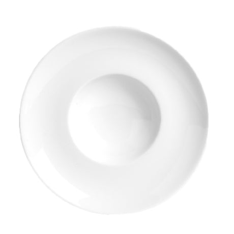 Steelite 6625V348 Degustation Plate 12-1/2 Oz. 11" Dia. (5-1/2" Well) Round