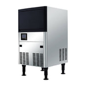 Serv-Ware SWUC-120F - Serv-Ware Ice Machine - 120 Lb Production - Undercounter - Dimensions: 19.69"W X 30.04"D X 36.34"H - Full Cube - LED Lighting - Bin Capacity: 40 Lb. - Exterior Material: Stainless Steel - Interior Material: Food-Grade Polyethylene - Insulation Material: Rigid Polyurethane Foam - R290 Refrigerant - BTU/H: 1365 - Defrosting: Automatic Operation - 1/3 HP - 115v/60/1-ph