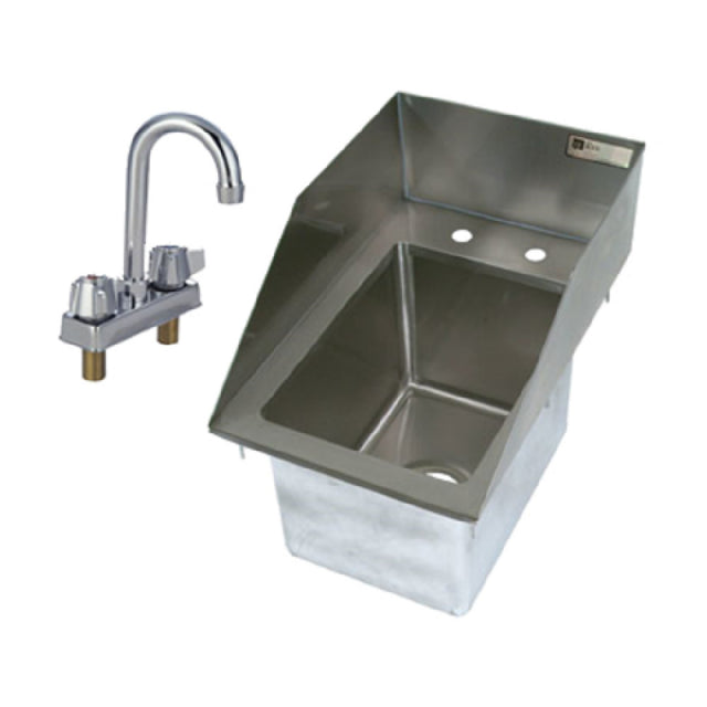 John Boos PB-DISINK101410-P-SSLR Pro-Bowl Drop-In Sink 1-compartment 12-5/8"W X 18-1/2"D X 16"H Overall Size