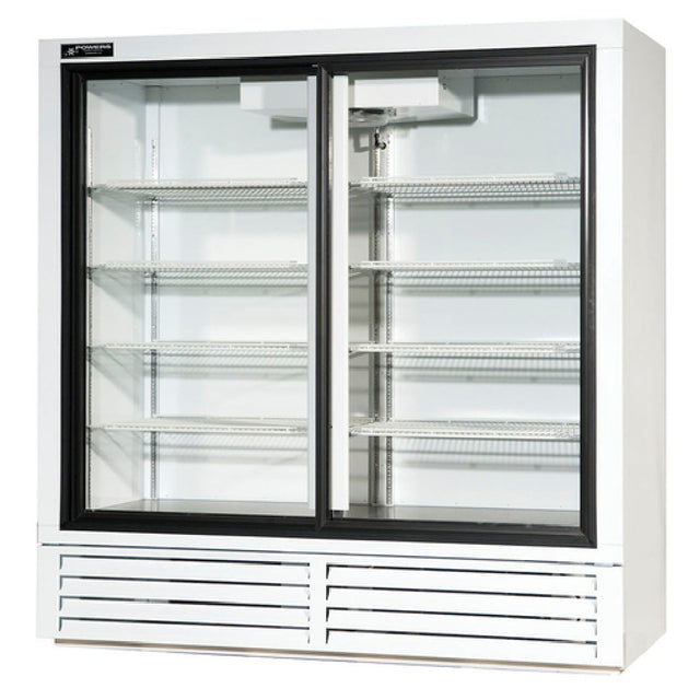 Powers Equipment BS70GDHC Beverage Cooler Two-section 70"W