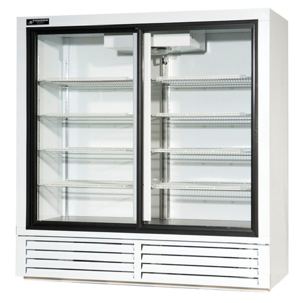 Powers Equipment BS70SDHC Beverage Cooler Two-section 70"W
