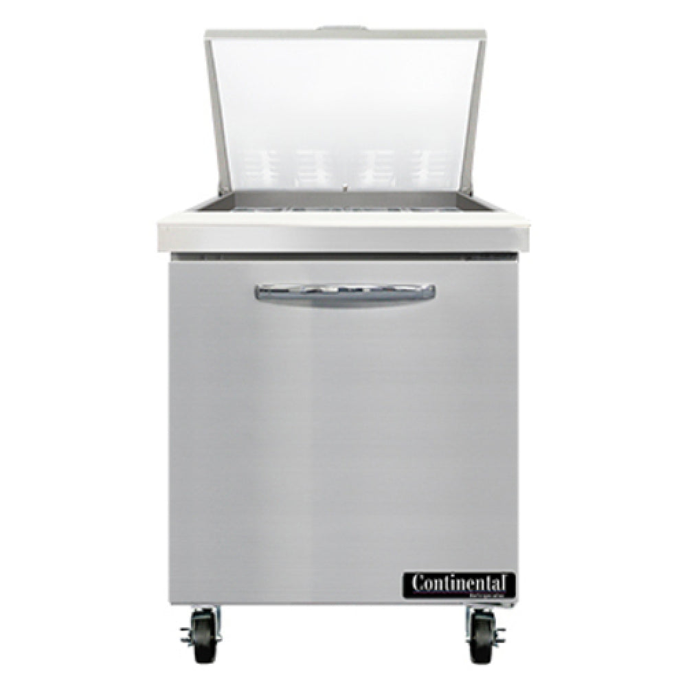 Continental Refrigerator SW27N12M Mighty Top Sandwich Unit 27"W 7.4 Cu Ft Capacity