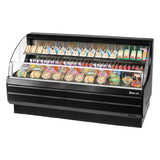 Turbo Air TOM-75LW(B)-N Horizontal Open Display Merchandiser Low-profile 14.8 Cu. Ft. Capacity