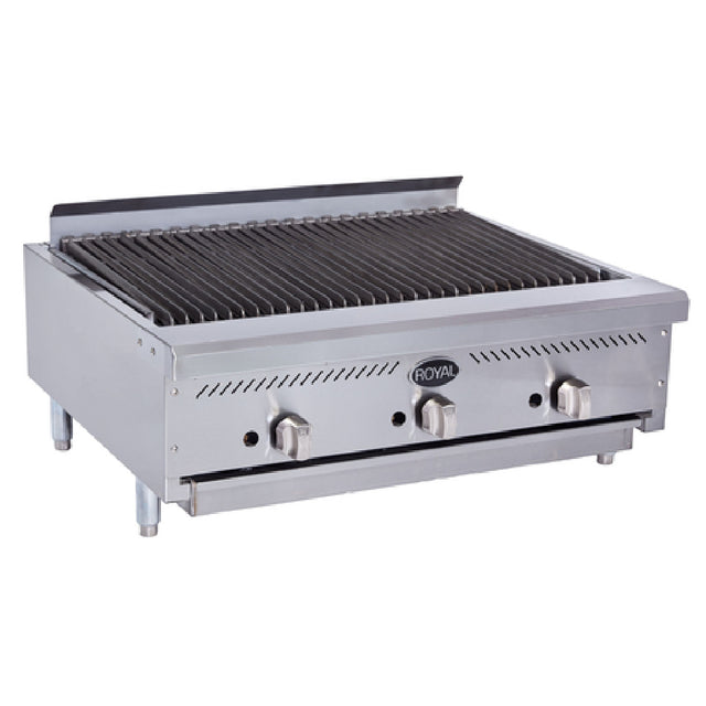 Royal Range Of California RIB-48_NAT Charbroiler Gas Countertop