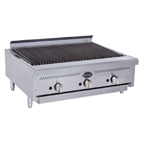 Royal Range Of California RIB-60_NAT Charbroiler Gas Countertop