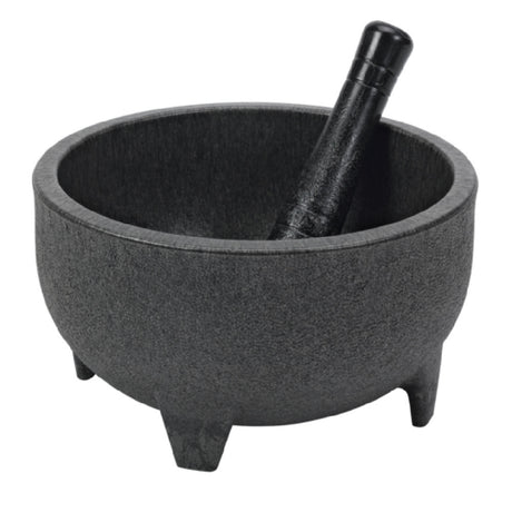 Service Ideas MB50PBL Service Ideas FIESTA SOLUTIONS Molcajete Bowl 50 Ounce Black