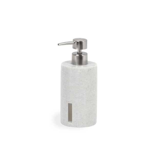 FOH RSP041GYR12 10 Oz Miami Pump Cement Grey With Low Profile Top Round Resin