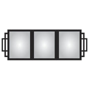 Hubert 25477 - Menu Board, 3-pocket, Wall-mount