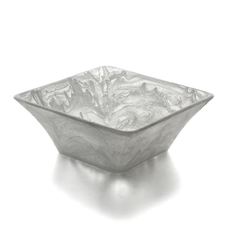 Bon Chef 59036-FROST Square Resin Bowl 10.5" X 10.5" X 4.25" 3 Qt. Capacity