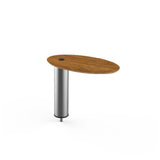 Steelite MGCIAY17BSXX - Small Oval High Display Shelf, 16.0" X 8.0" X 12.5", Modular